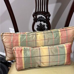 100% Silk small  Accent Pillows